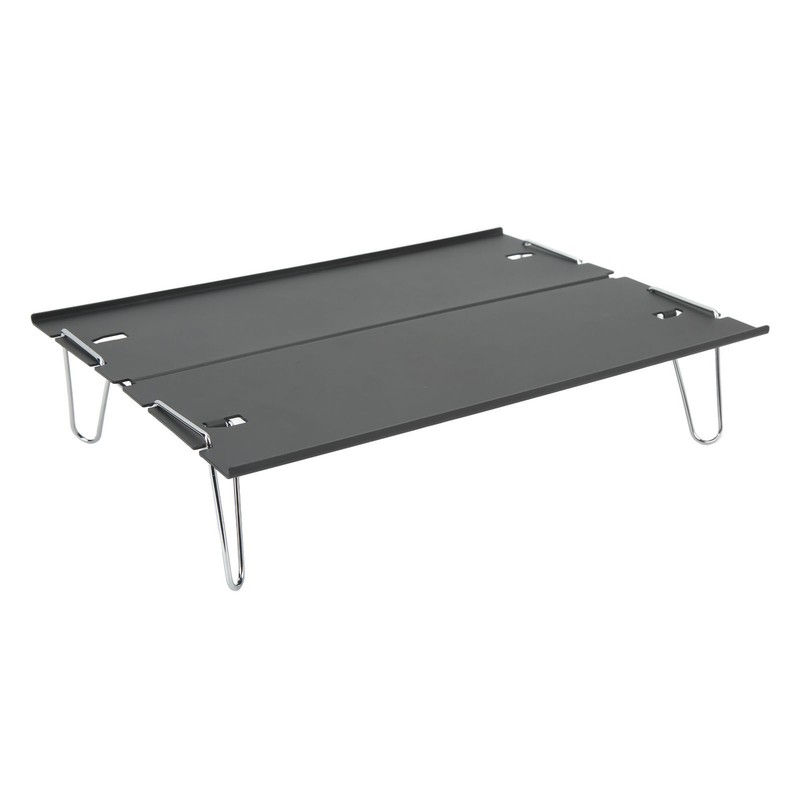 Small Folding Table Aluminium Alloy Lightweight Portable Picnic Table with