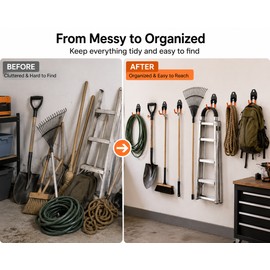 Heavy Duty Wall Mounted Storage Hook for Garage and Home