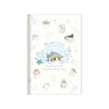 Sunstar Stationery mofusand 2025 Monthly Notebook, B7, Whale Shark Nyan