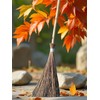 Garden Broom,Sweeping Broomstick,Good for Garden,Patio,Lawn and Other Outdoor Spaces.