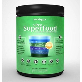 Bianovo Greens+ Organic Superfood Raw Non-GMO Vegan Greens Powder | 9.14 Oz