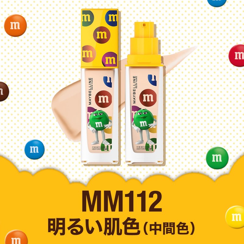 Maybelline Fit Me Liquid Foundation R MM112