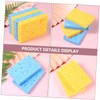 ORFOFE 6pcs Multi-Functional Cleaning Sponge Wiping Sponge for Tableware Kitchen