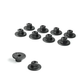 LST 10 x underbody cladding fixing plastic nuts, A4, A5, A6