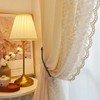 Lollanda 4Pcs Rope Curtain Tiebacks, Drape Tie Backs for Curtain,