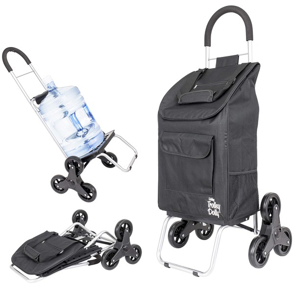 dbest products Stair Climber Trolley Dolly Folding Grocery Cart 3