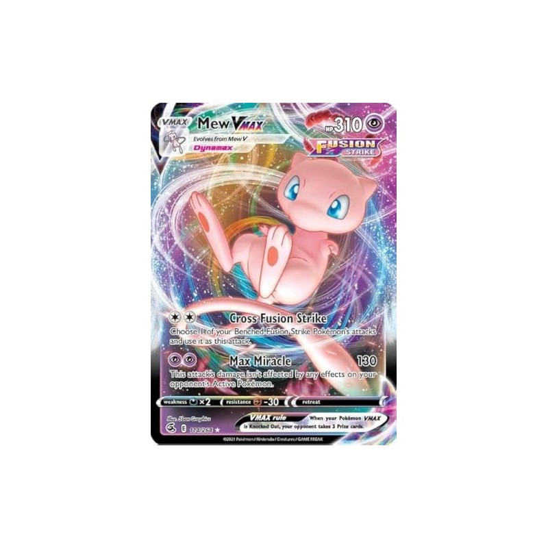 Mew VMAX - 114/264 - Ultra Rare - Sword &