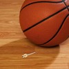 Healeved 10 Agujas Metálicas Doradas para Inflar Balones de Fútbol