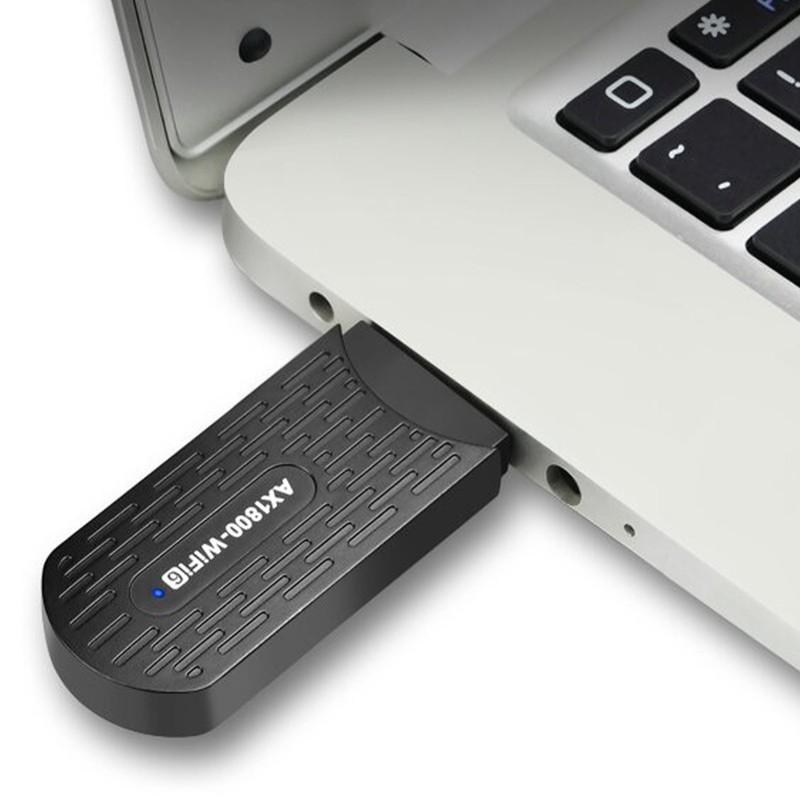 USB WiFi Adapter USB3.0 AX1800Mbps 2.4GHz 5Ghz High Gain Antenna