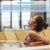 YouthWhisper Bone Conduction Headphones Swimming IP68 Waterproof Bluetooth Headphones with