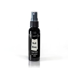 Well Hung Spray - Fresh Linen Scented - Room/Car Air Freshener Spray – 2 Ounce Spray Bottle