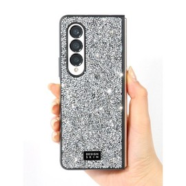 Designskin (신세계김해점)( 갤럭시 Z폴드4 ) 크리스탈 바타입-블랙 ITM15877 (Shinsegae Gimhae) (Galaxy Z Fold 4) Crystal Bat-Type - Black ITM15877