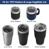 MITCHENIFY Silicone Spill Stoppers Compatible with YETI Tumbler Magnetic Slider