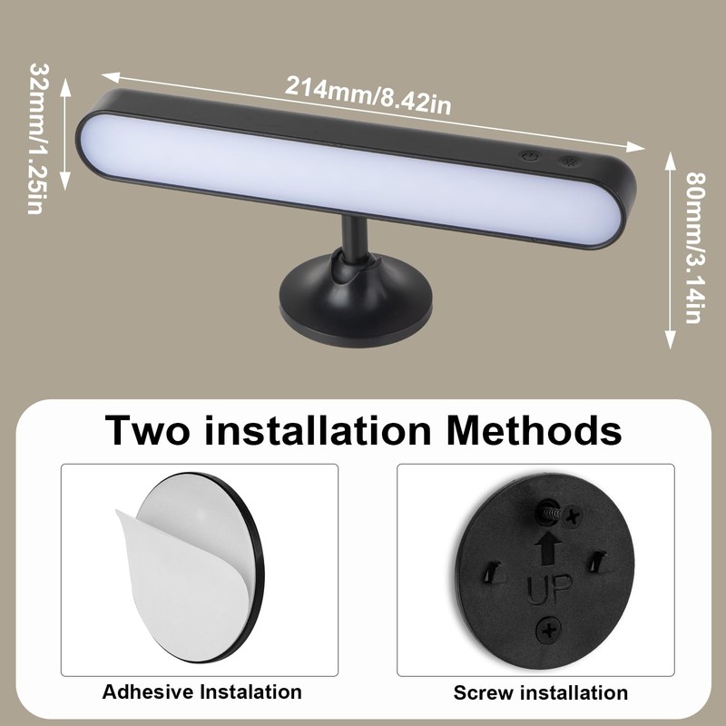 Llamau Battery Operated Wall Sconce, 7500mAh Rechargeable LED Wall Light
