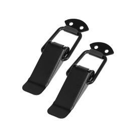 Partuto Universal Car Bumper Security Hook Lock Clips Quick Release Hook Clips for Car Trunk Quick Release Fasteners for Trunk Bumpers Fenders 105x33mm 2pcs Replacement