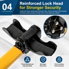 Car Steering Wheel Lock for Vehicle Security – Durable Anti-Theft