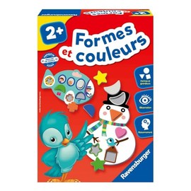 Ravensburger - Educational Game - Shapes and Colours - Association Game - Development of Observation and Motor Skills - from 2 Years - Uni - 24743