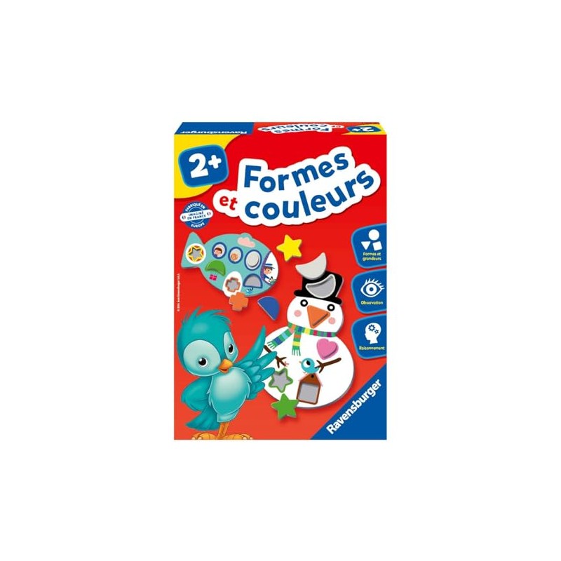 Ravensburger - Educational Game - Shapes and Colours - Association