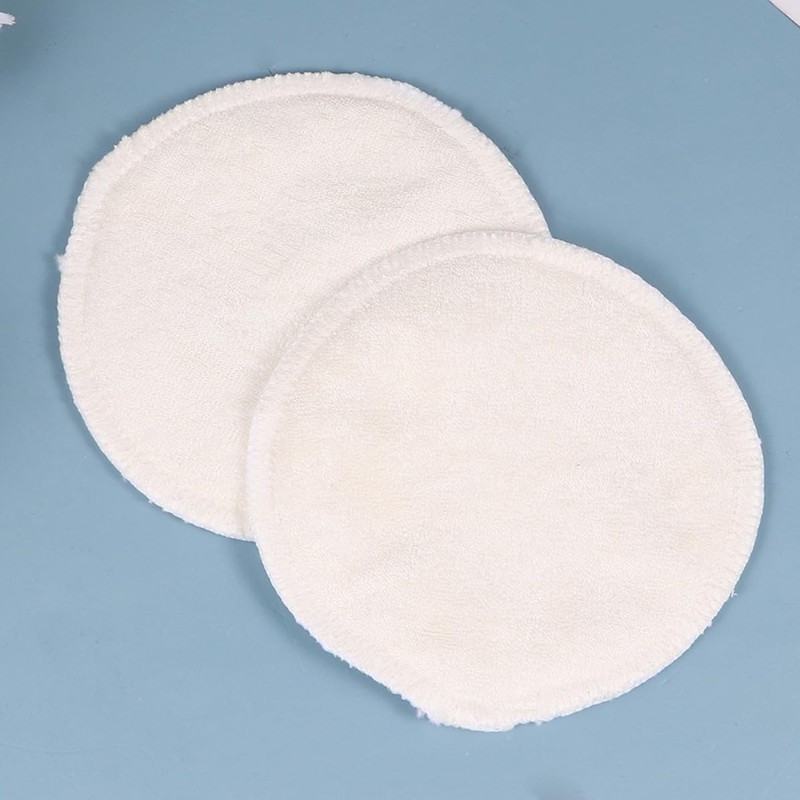 Alasum Almohadillas Antigalactorrea Lavables de Fibra de Bambú Juego de
