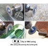 SHDIATOOL Diamond Glass Cutting Disc, 3pcs 50mm(2") Mini Diamond Saw