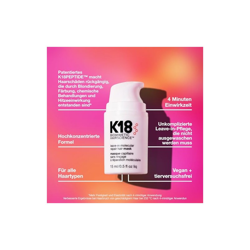K18 Leave-In Repair Hair Mask