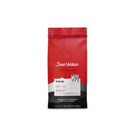 Juan Valdez Volcan Ground Coffee - Dark Roast | 100% Colombian Arabica Beans | Premium Colombian Coffee with High Body with Low Acidity And Notes of Sweet Caramel & Cocoa | 12 oz / 340 gr
