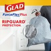 Glad Tall Kitchen Trash Bags ForceFlex Plus With Clorox, 13