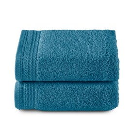 Top Towel - Premium - Large Bath Towels - Bath Towels -2 Hand Towels -50 x 100 cm - 100% Cotton - 600 g - Ocean