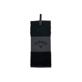 Callaway TW CG Trifold Towel BLK 23,Black, Small