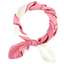 SPFASZEIV 100% Natural Mulberry Silk Scarf Women's 68 x 68 cm Square Silk Scarf Lightweight Neckerchief Silk for Women, fsth