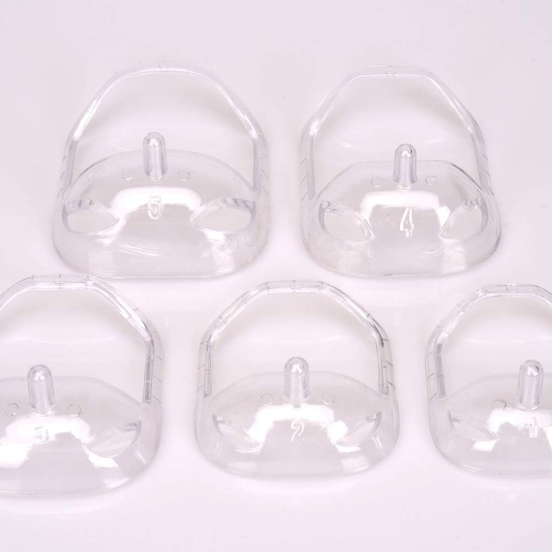 5 Sizes Set Goatee Beard Shaper Beard Styling Template Beard