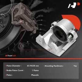 A-Premium Disc Brake Caliper Assembly Without Bracket Compatible with Dodge Dakota 1991-1996 - Front Left Driver Side