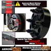 Arrow 2x 1.5" HubCentric Adapter Spacer Fit 2015-24 F150/Navigator