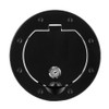 Aluminum Alloy Black Fuel Tank Cap Cover Flag Label Fits