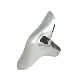 apop nyc Full Finger Sterling Silver Long Knuckle Ring Size 8 [Jewelry]