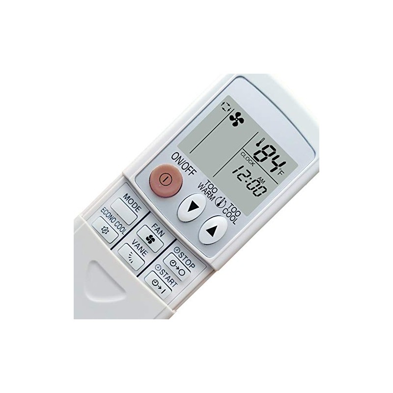 Replacement for Mitsubishi Electric Mr Slim Air Conditioner Remote Control