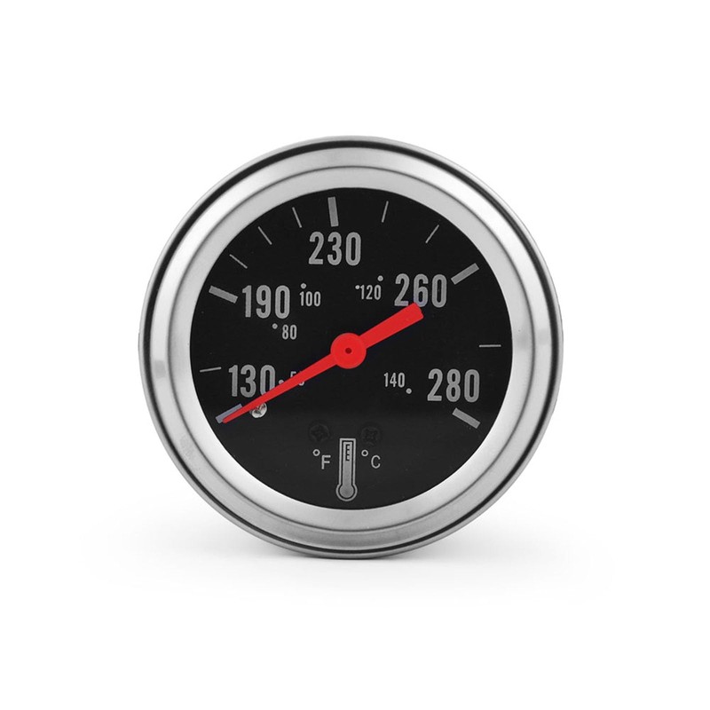 Dyno Racing 2" 52mm 12V Pointer Mechanical Water Temperature Temp