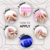 Manicino UV Nail Wraps - Durable Gel Stickers for Effortless