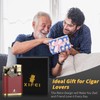 XIFEI Cigar Torch Lighter, Refillable Desktop Butane Lighter Windproof 4