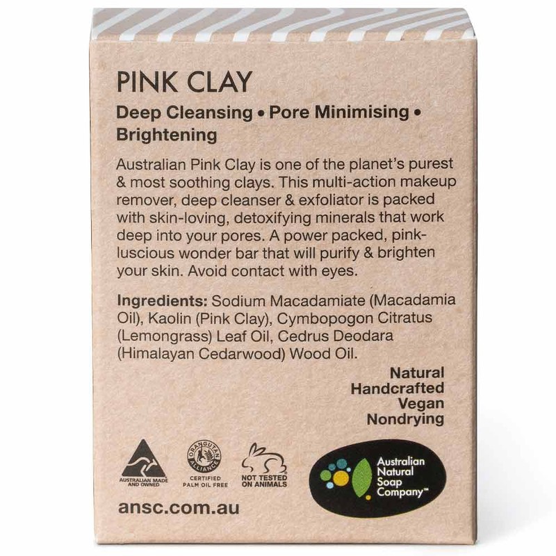 Australian Natural Soap Company Face & Body Bar - Pink