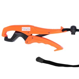 Namvo Floating Fishing Gripper Equipment ABS Fish Lip Grip Pliers Fish Clamp with Adjustable Rope