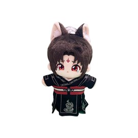 XFApreal Grandmaster of Demonic Cultivation Wei wu Xian Plush Doll Mo Dao Zu Shi Yilin Laozu Figure Doll Dolls & Accessories (7.8 inches,luo bin he)
