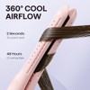 Wavytalk 0.65" Pencil Flat Iron, Cool Curl Pencil, Small Airflow