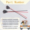 Pack of 1PCS Pressure Regulators Connector Plug Wire Harness Repair
