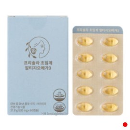 Free Solar Supercritical Altige Omega 3 Blood Circulation 60 Capsules / 프리솔라 초임계 알티지 오메가3 혈행 60캡슐