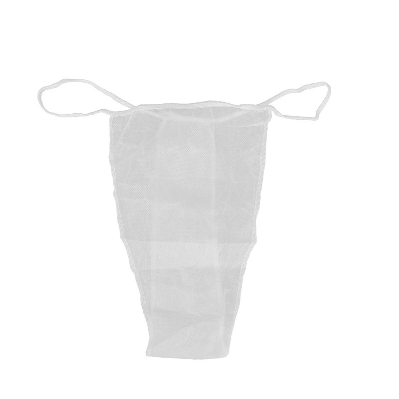 50pcs Disposable Panties Unisex Men Women Elastic Breathable Bikini Panties