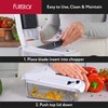 Fullstar Vegetable Chopper and Spiralizer - Food Chopper with Container,