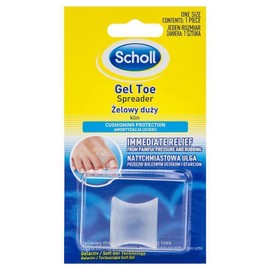 Scholl Gel Toe Spreader Cushioning Protection X 1