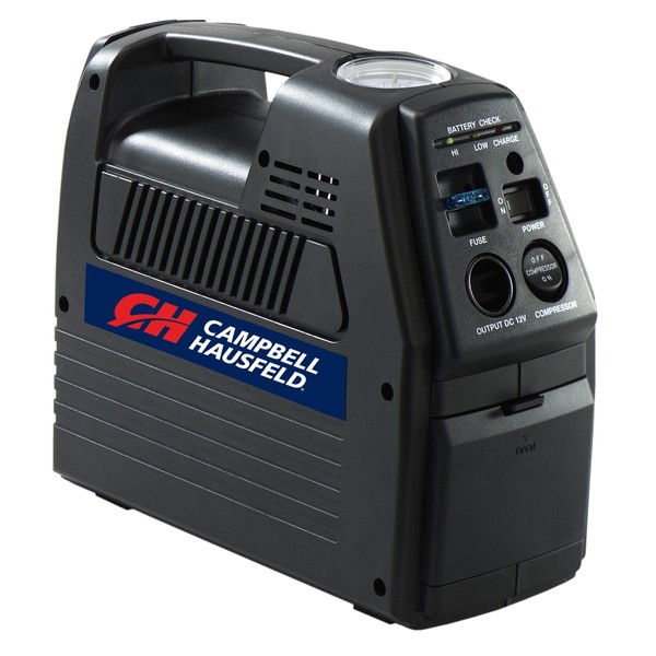 Campbell Hausfeld 12 Volt Inflator, Rechargeable, Compressor for Tire Inflation (CC2300)