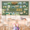 33 Pcs Affirmation Station Bulletin Board Set Camping Motivational Bulletin
